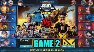 Game2 Bren Esports VS AA Ownage | MPL PH S3 Regular Season