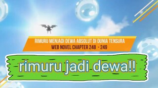 Episode Terakhir Tensei Shitara Slime Datta Ken,rimuru jadi dewa