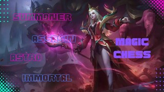 Magic Chess |  Summoner + Assasin + Astro + Immortal  [Mobile Legend] GAMEPLAY