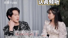 王鹤棣 去年只记得这段采访里的温客行头套,现在看完整版,还真蛮有意思的