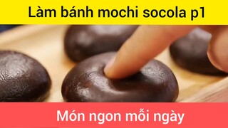 Làm bánh mochi socola p1
