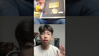 Apakah gold playbutton dari emas asli? #experiment #goldplaybutton #emas