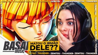 O Próprio Trovão | Zenitsu (Demon Slayer) | Basara | REACT