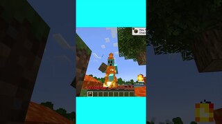 Minecraft but The Floor is Lava