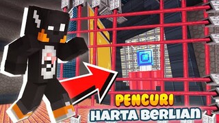 Aku Mencuri HARTA KEKAYAAN NEGARA! Minecraft Pencuri #2