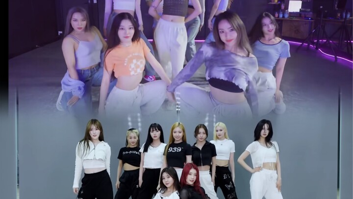 Lên nào! Phiên bản Kep1er và phiên bản của biên đạo múa, các bạn thích phiên bản nào hơn nhỉ