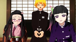 kimetsu no yaiba MMD :: Everybody :: [Nezuko,Zenitsu,Kanao]