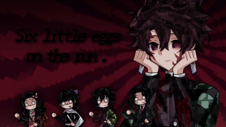 [Tanjiro/Meme] Six Little Eggs