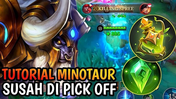 ANTI MENINGGOY! INI DIA BUILD MINOTAUR KEKEBALAN TUBUH MODE HEALER + TANKY_ MLBB