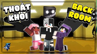 Siro và Noob Ruby Giải Mã 8 Căn Phòng Backroom Trong Minecraft | Mike Đen Thành Mai Lạc Đường