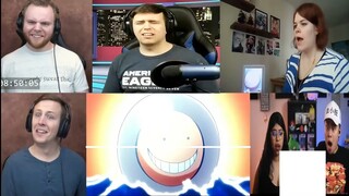 ASSASSINATION CLASSROOM EPISODE 18 REACTION MASHUP!!