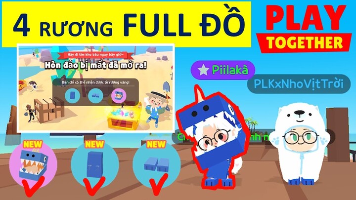 Hành Trình Nhận Full Bộ KHỦNG LONG XANH Ở Đảo Kho Báu [ Play Together ]