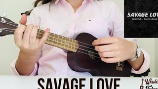 Jason Derulo - Savage Love (การสอนอูคูเลเล่ง่าย ๆ )