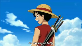 Introduce yourself luffy