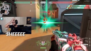 When Valorant Pros/Streamers Show the BEST Clutches
