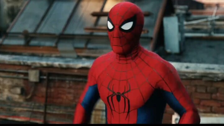 Throughout the entire film, only Peter Parker sustained the most severe injuries.