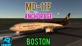 RFS | Ups MD11-F | Anchorage - Boston | Real Flight Simulator | Highlights {6H32M}