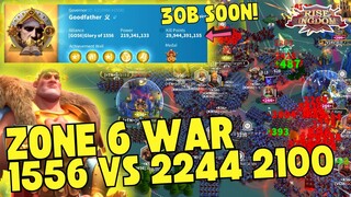 LIVE ZONE 6 KVK 1556 vs 1254 2244 2100 | Chisgule Bunny VS BABA TC GoodFather PHO | Rise Of Kingdoms