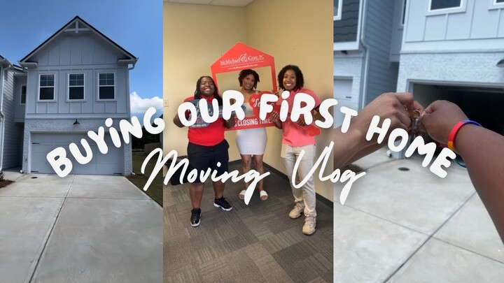 WE BOUGHT A TOWN HOME! 🏠 packing & moving into my new home + empty house tour | Thatkaycarter