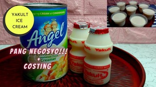 YAKULT ICE CREAM RECIPE // YAKULT ICE CREAM PANG NEGOSYO