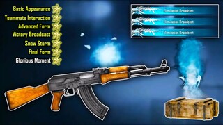INI DIA AKM TERMAHAL HADIR DENGAN HIT EFFECT! SAINGANYA M4 GLACIER! - PUBG MOBILE