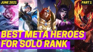 CURRENT META HEROES IN MOBILE LEGENDS [JUNE 2021] | BEST HEROES IN CURRENT META MOBILE LEGENDS