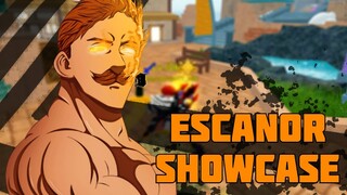 ESCANOR SHOWCASE IN ALL STAR TOWER DEFENSE