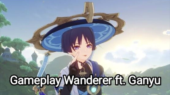 Gameplay Weekly Boss Wanderer ft. Ganyu