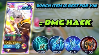 FINALLY NEW UPDATE IS HERE!! | 4 NEW ITEMS WHICH ONE IS BEST FOR YIN ? ( WATCH FULL VIDEO ) MLBB