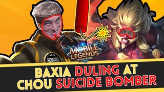 Baxia Duling at Suicide Bomber Chou | RANK Mobile Legends Gameplay