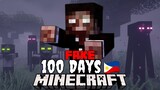 I Spent 100 Days in a Zombie Apocalypse in Minecraft... (Tagalog) Pero Di Natuloy!
