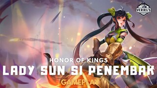 KENA TEMBAK LADY SUN AUTO CRT! - HONOR OF KINGS