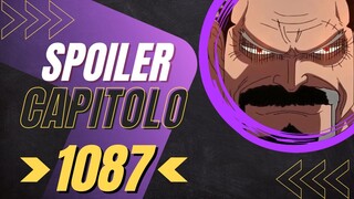 ONE PIECE SPOILER CAPITOLO 1087