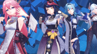 Genshin Impact MMD - ฮิบิคาเสะ / HIBIKASE - Yae Miko Raiden Shogun Shenhe Eula Yoimiya Jean Sara