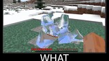 Minecraft รออะไร meme part 41 minecraft ice ที่เหมือนจริง