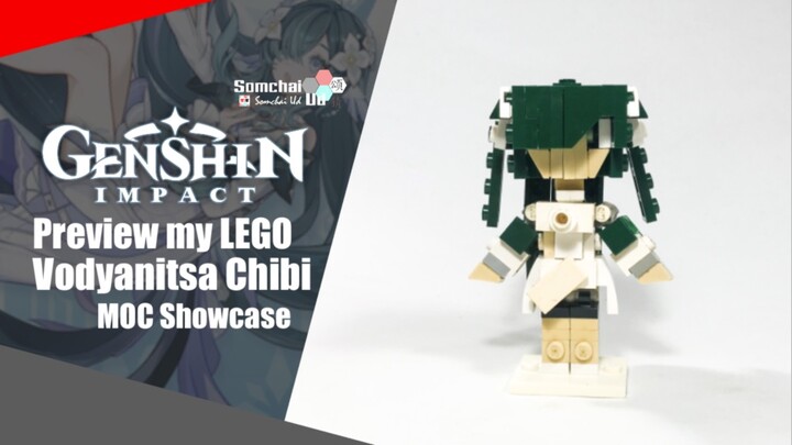 Preview my LEGO Genshin Impact Vodyanitsa Chibi | Somchai Ud