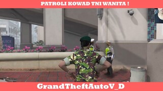 PATROLI KOWAD TNI WANITA !