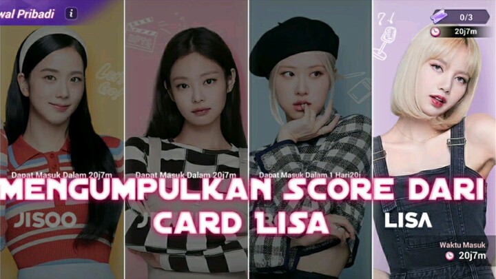 Memainkan Jadwal Pribadi memakai Card Lisa