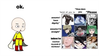 One punch man Reacts to opm meme-19.||saitama,genos,bang,tatsumaki,king,fubuki,||Gachalife,Gachaclub