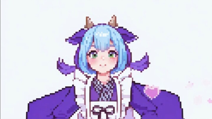 Pixel version of Xiaolan❤~