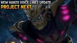 New Hanzo Hero Voice Lines || ML:BB New Update