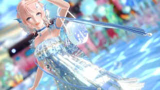 [MMD Bersinar dan Hangat] Tidal Wandering × Yumiro Undersea Story |. Menarik napas dalam-dalam di ba