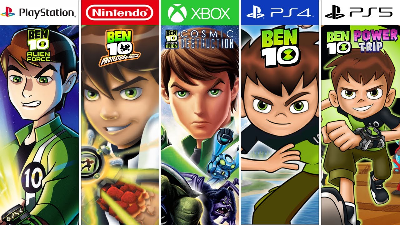 Ben 10 Videogame Evolution 