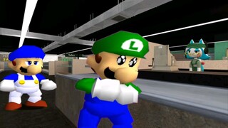 luigi and smg4 play super mario bros wonder