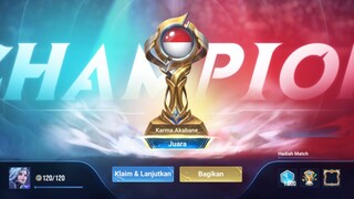 HABIS JUARA M3 LANGSUNG BANTAI-BANTAI DIRANK