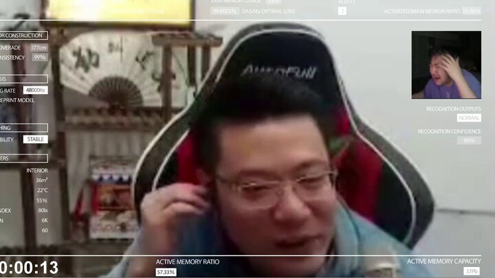 Trung tá Lưu Bồi Qua bật khóc nức nở khi chứng kiến cuộc sống kỹ thuật số chỉ còn 16 giây của thầy M