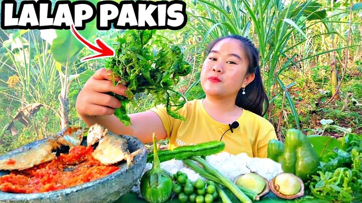 LALAP PAKIS‼️ SAMBAL ULEK IKAN ASIN GORENG DAN LALAPAN