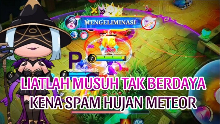 LIATLAH DAMAGE HUJAN METEOR BEUHH
