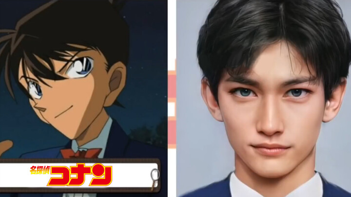[Anime] AI Brings Detective Conan Characters to Life