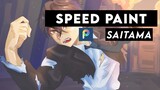 SpeedPaint Fanart | Jobless Saitama (OPM) | IBISPAINT X